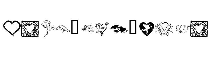 KR Be Mine Always  Free Fonts Download
