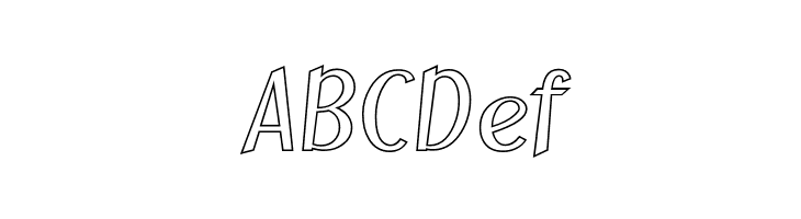 AtaroOutline  Free Fonts Download