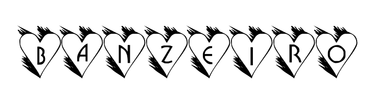 LCR Hearts Afire  Free Fonts Download