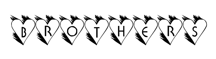 LCR Hearts Afire  Free Fonts Download