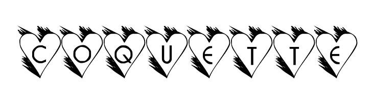 LCR Hearts Afire  Free Fonts Download