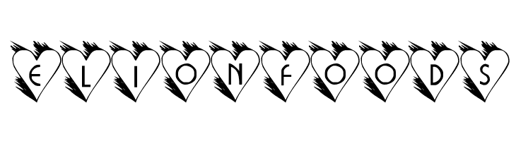 LCR Hearts Afire  Free Fonts Download