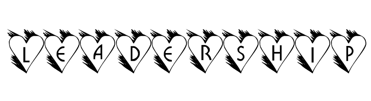 LCR Hearts Afire  Free Fonts Download