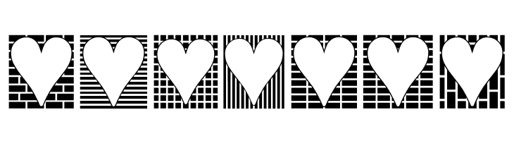 Heart Things 3  Free Fonts Download