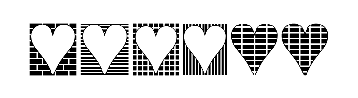 Heart Things 3  Free Fonts Download