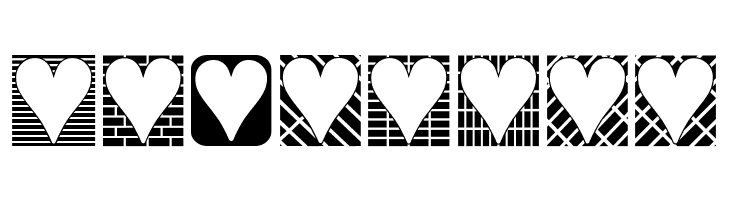 Heart Things 3  Free Fonts Download