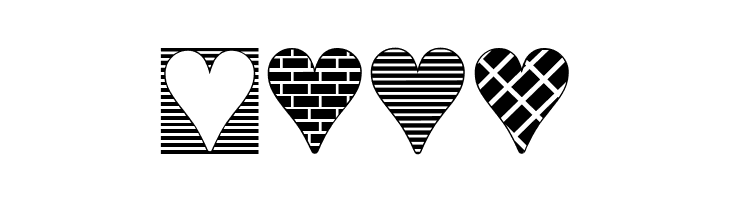 Heart Things 3  Free Fonts Download