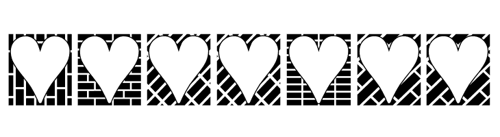 Heart Things 3  Free Fonts Download
