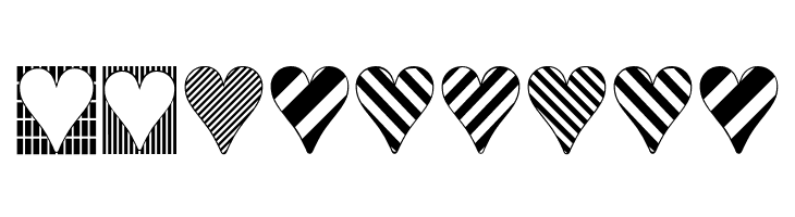 Heart Things 3  Free Fonts Download