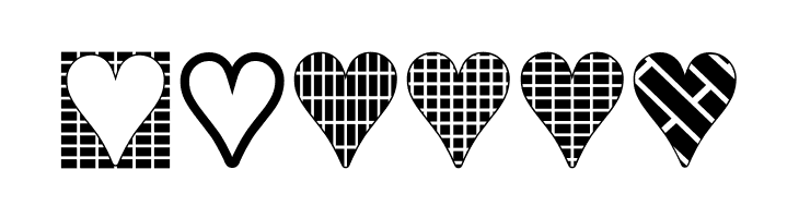 Heart Things 3  Free Fonts Download