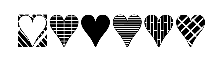 Heart Things 3  Free Fonts Download