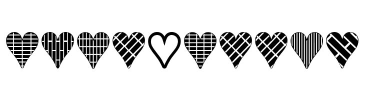 Heart Things 3  Free Fonts Download