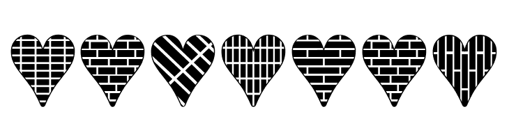 Heart Things 3  Free Fonts Download