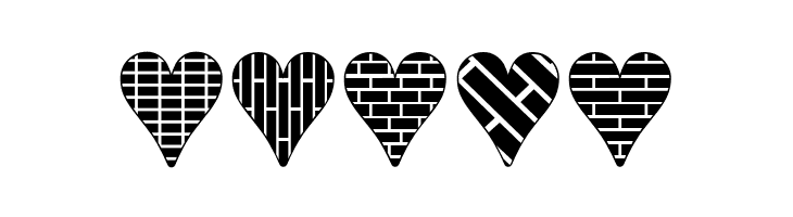 Heart Things 3  Free Fonts Download