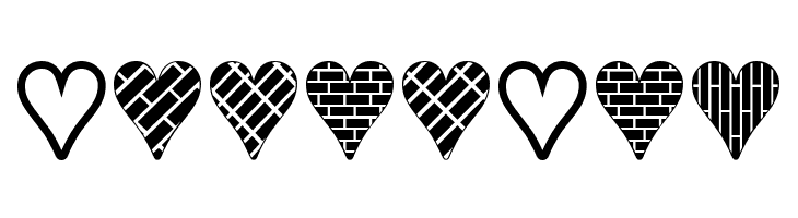 Heart Things 3  Free Fonts Download