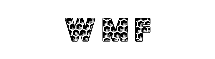 HONEYCOMB BIG PERSONAL USE Regular  Free Fonts Download