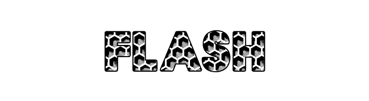 HONEYCOMB BIG PERSONAL USE Regular  Free Fonts Download