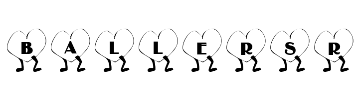 101! Walkin' Heart  Free Fonts Download