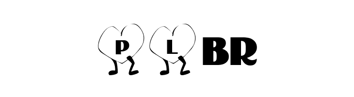 101! Walkin' Heart  Free Fonts Download