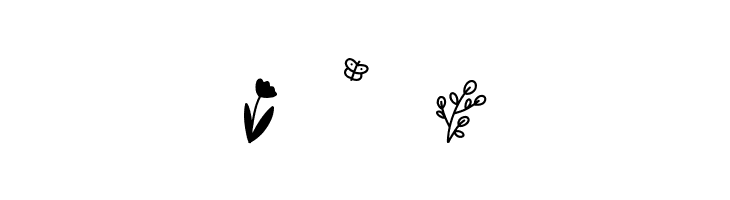 Growing Garden Dingbats  Free Fonts Download