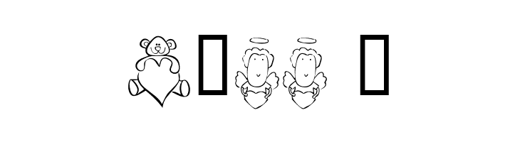 KR Cuori Divertenti 4  Free Fonts Download