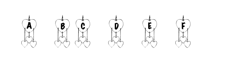 101! Heart Catcher  Free Fonts Download