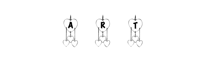 101! Heart Catcher  Free Fonts Download
