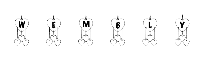 101! Heart Catcher  Free Fonts Download