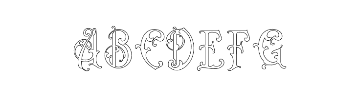 Bandits Outline  Free Fonts Download