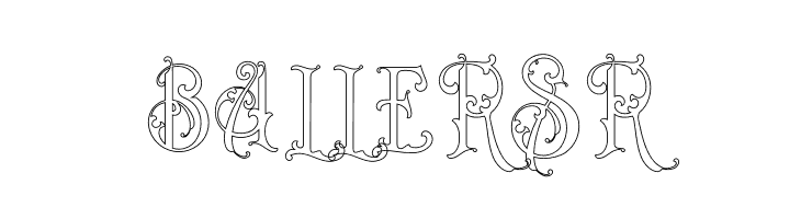 Bandits Outline  Free Fonts Download