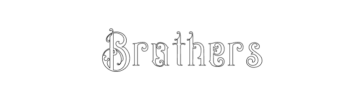 Bandits Outline  Free Fonts Download