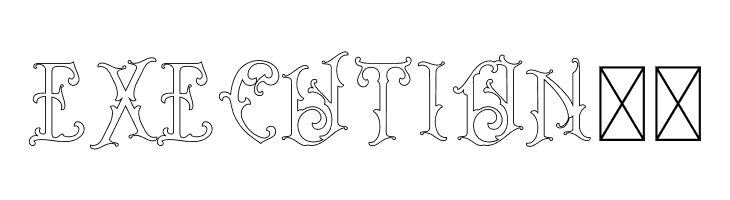 Bandits Outline  Free Fonts Download