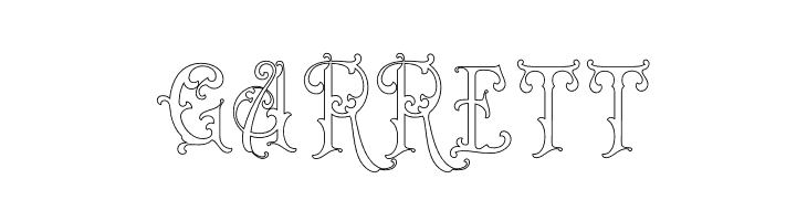 Bandits Outline  Free Fonts Download