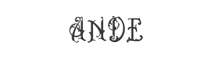Bandits Striped  Free Fonts Download