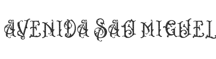 Bandits Striped  Free Fonts Download