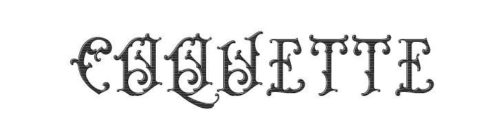 Bandits Striped  Free Fonts Download