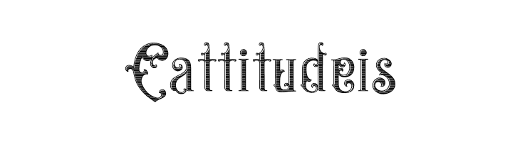 Bandits Striped  Free Fonts Download