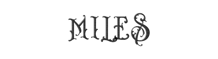 Bandits Striped  Free Fonts Download