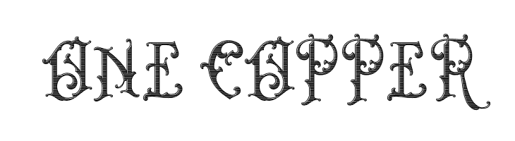 Bandits Striped  Free Fonts Download