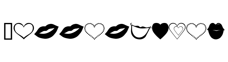 luv n kisses  Free Fonts Download
