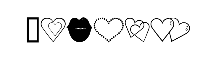 luv n kisses  Free Fonts Download