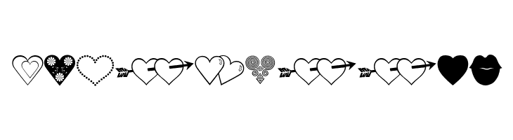 luv n kisses  Free Fonts Download
