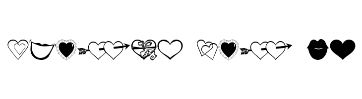 luv n kisses  Free Fonts Download