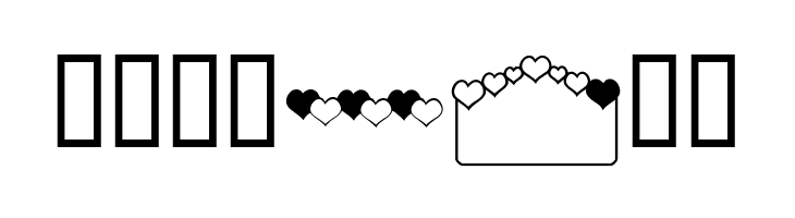ap_hearts  Free Fonts Download