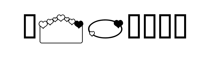 ap_hearts  Free Fonts Download