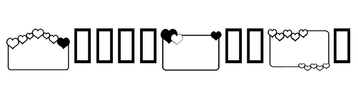 ap_hearts  Free Fonts Download