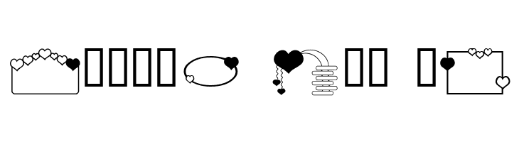 ap_hearts  Free Fonts Download
