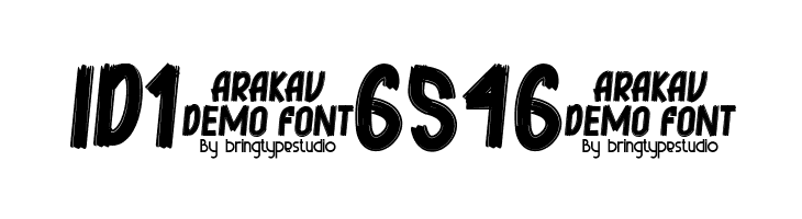 Arakav  Free Fonts Download