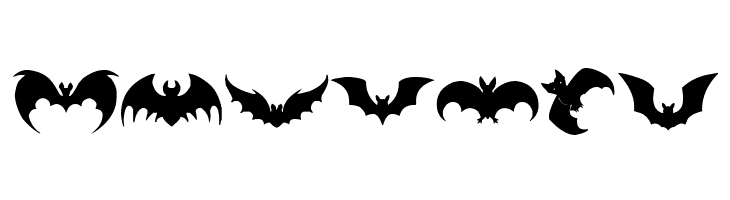 Bats  Free Fonts Download