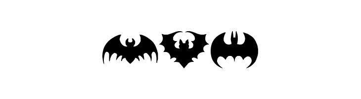 Bats  Free Fonts Download